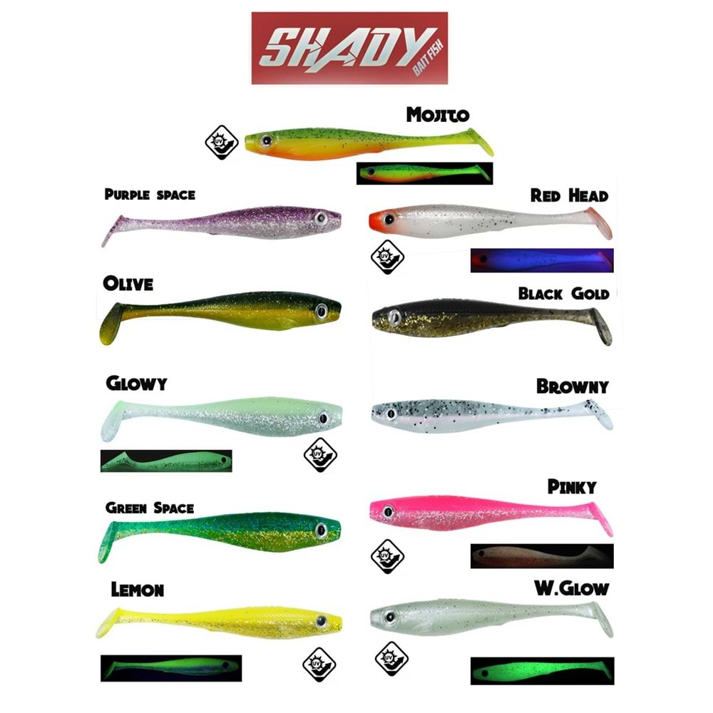 Fujin Shady 10cm Silikon Balık