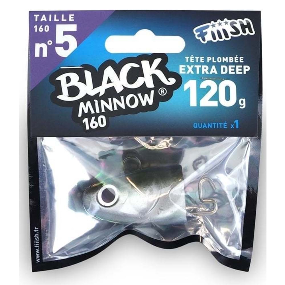 Fiiish BM160/5 BM624 Extra Deep 120gr Kaki Jig Head