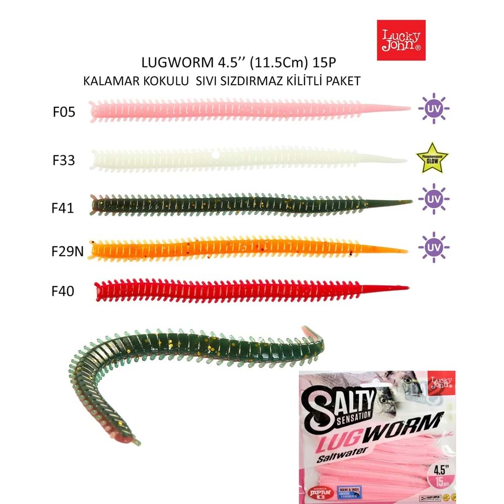 Lucky John Lugworm 4.5
