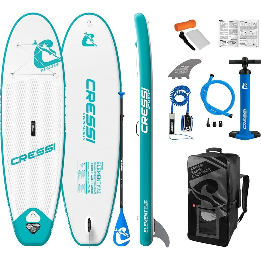 Cressi Element Şişirilebilir Stand Up Paddle (I-SUP) 250 cm