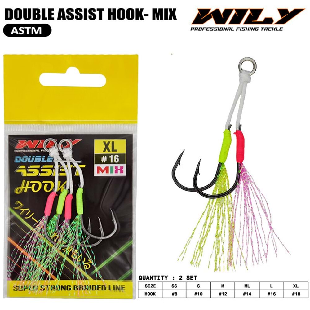 Wily Double Assist İğne Mix