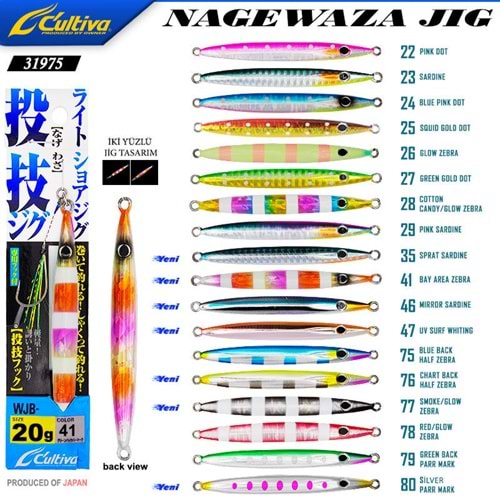 Owner 31975 Nagewaza Jig 20g