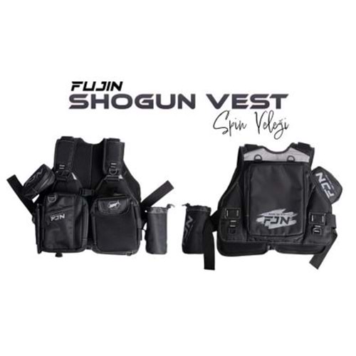 Fujin Shogun Vest Spin Yeleği-Balıkçı Yelek