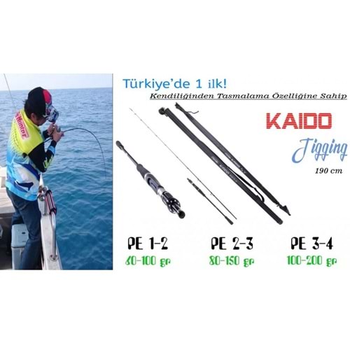 Kaido Slow Jig Kamışı 190 cm