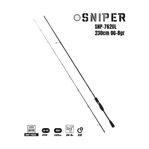 Fujin Sniper 230cm 06-8gr Ultra Light LRF Kamışı FSN-762UL