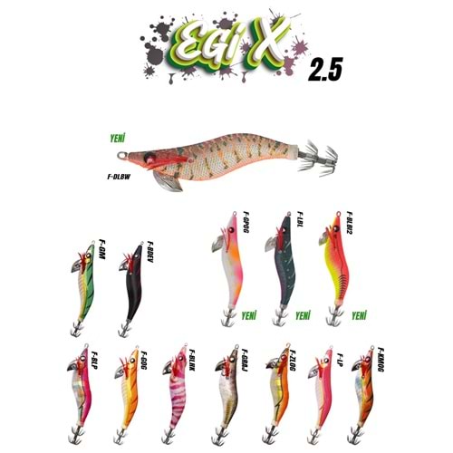 Fujin EgiX 2.5 10gr Kalamar Zokası