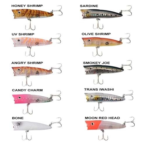 RYUJI SEA POPPER 7CM 8,5GR MAKET BALIK