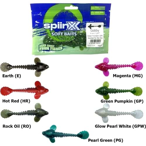 SPIINX GOBBY SİLİKON 5CM 18P