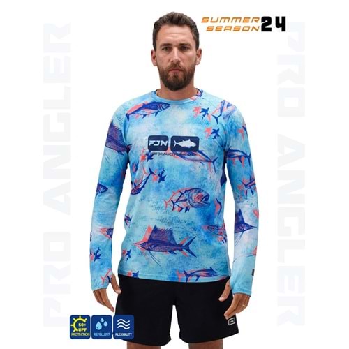 Fujin Pro Angler S24 T-Shirt Echo Fish