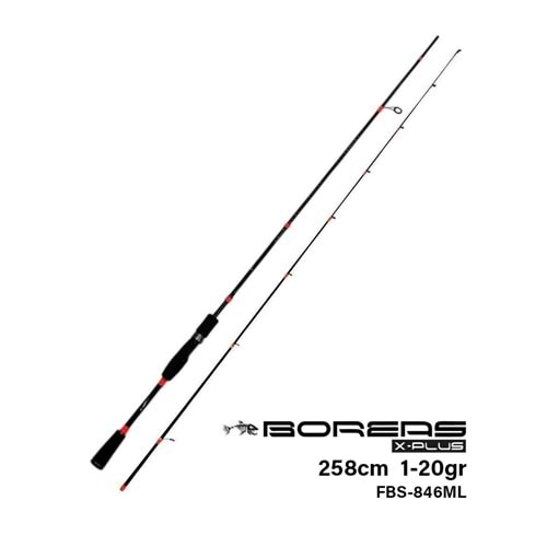 Fujin Boreas 258cm 1-20gr Orange LRF Kamışı