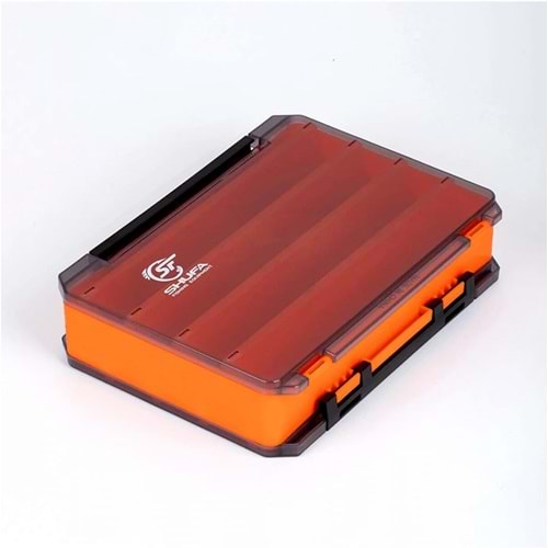 SHUFA Lure Box Çift Taraflı Kutu 255mm - Turuncu Plasticbox F01 M