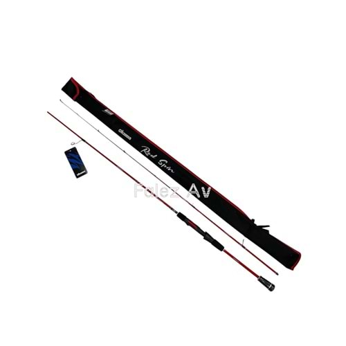 Okuma Red Spin 7'0''212 cm (1-11g) 2 parçalı Lrf Kamış