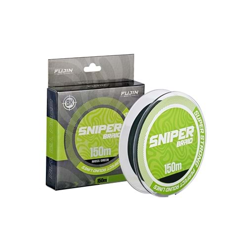 Fujin Sniper 8X 150Mt. Moss Green İp Misina