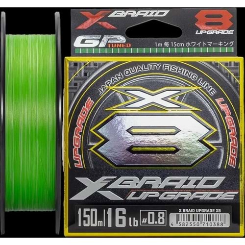 X-BRAID YGK X006 UPGRADE PE X8 150M