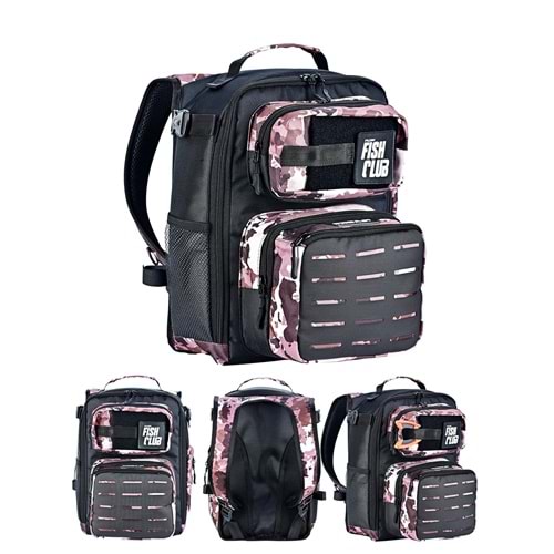 Fujin ProAji Back Pack Brown Camo Balıkçı Sırt Çantası