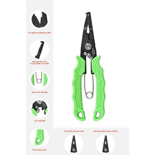 Fujin Bigsea Pliers Balıkçı Pensesi