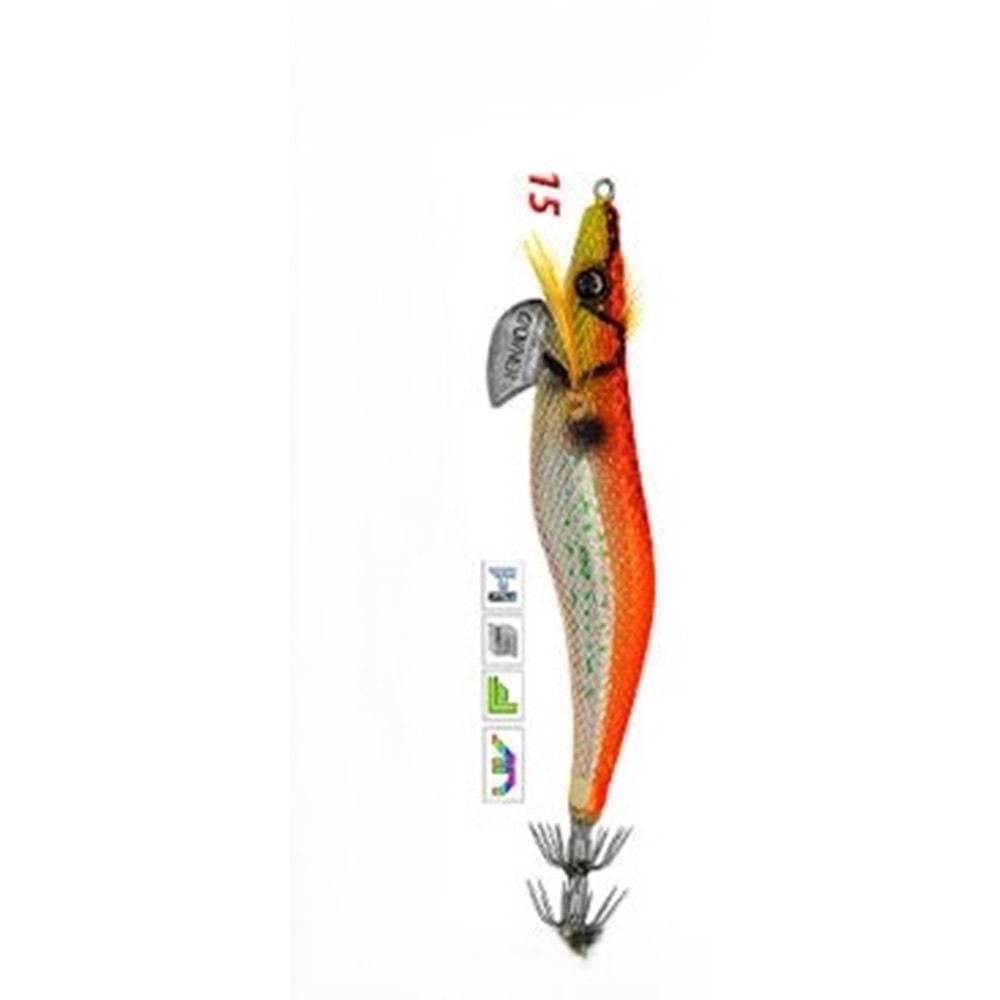 Owner 51881 DRAW SQUID ED-3 10,5 CM Kalamar - 15
