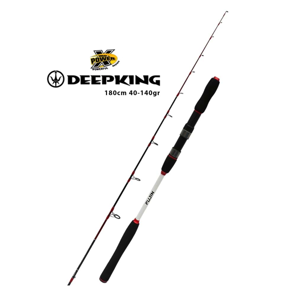 Fujin DeepKing 180cm 40-140gr Tekne/Bot Kamışı
