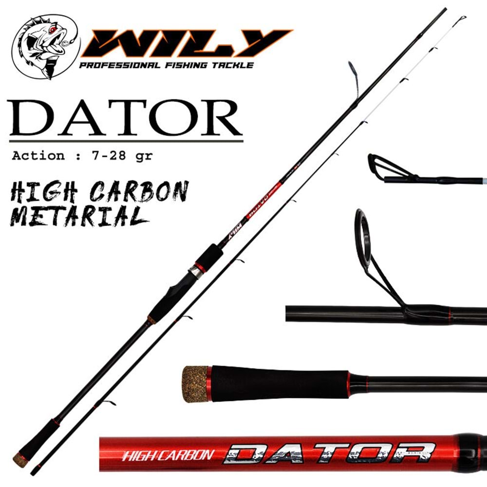 Wily Dator Spin Kamış 240 cm 7-28 gr
