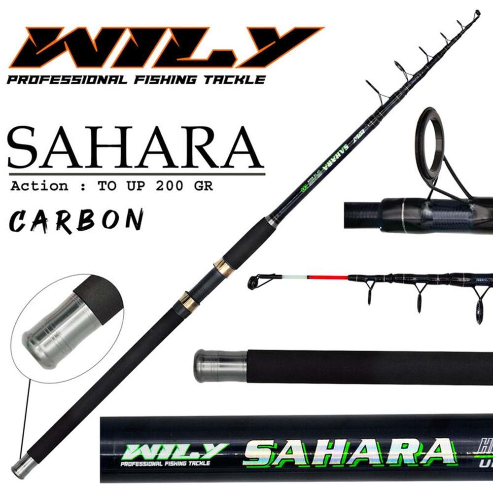 Wily Sahara Tele Kamışı 200 gr 425cm