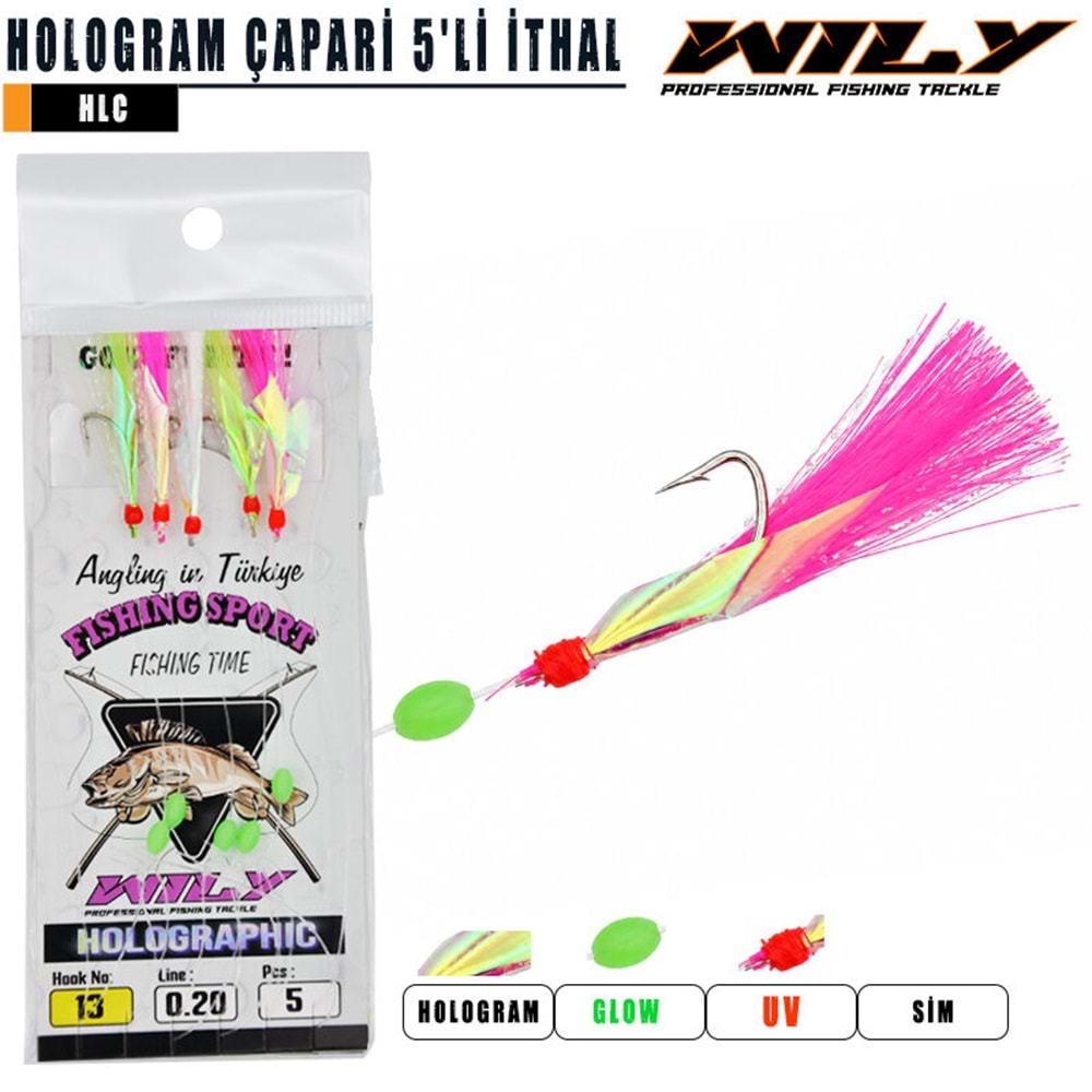 Wily Hologram Çapari 5'li İthal